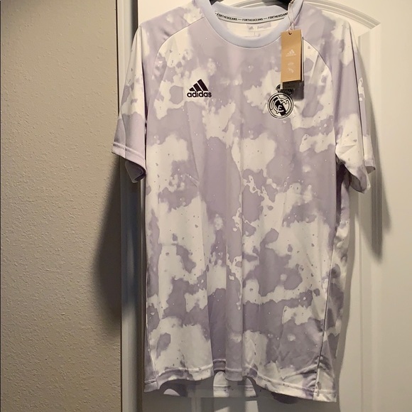 adidas Other - Adidas Real Madrid Preshirt Soccer Jersey Grey